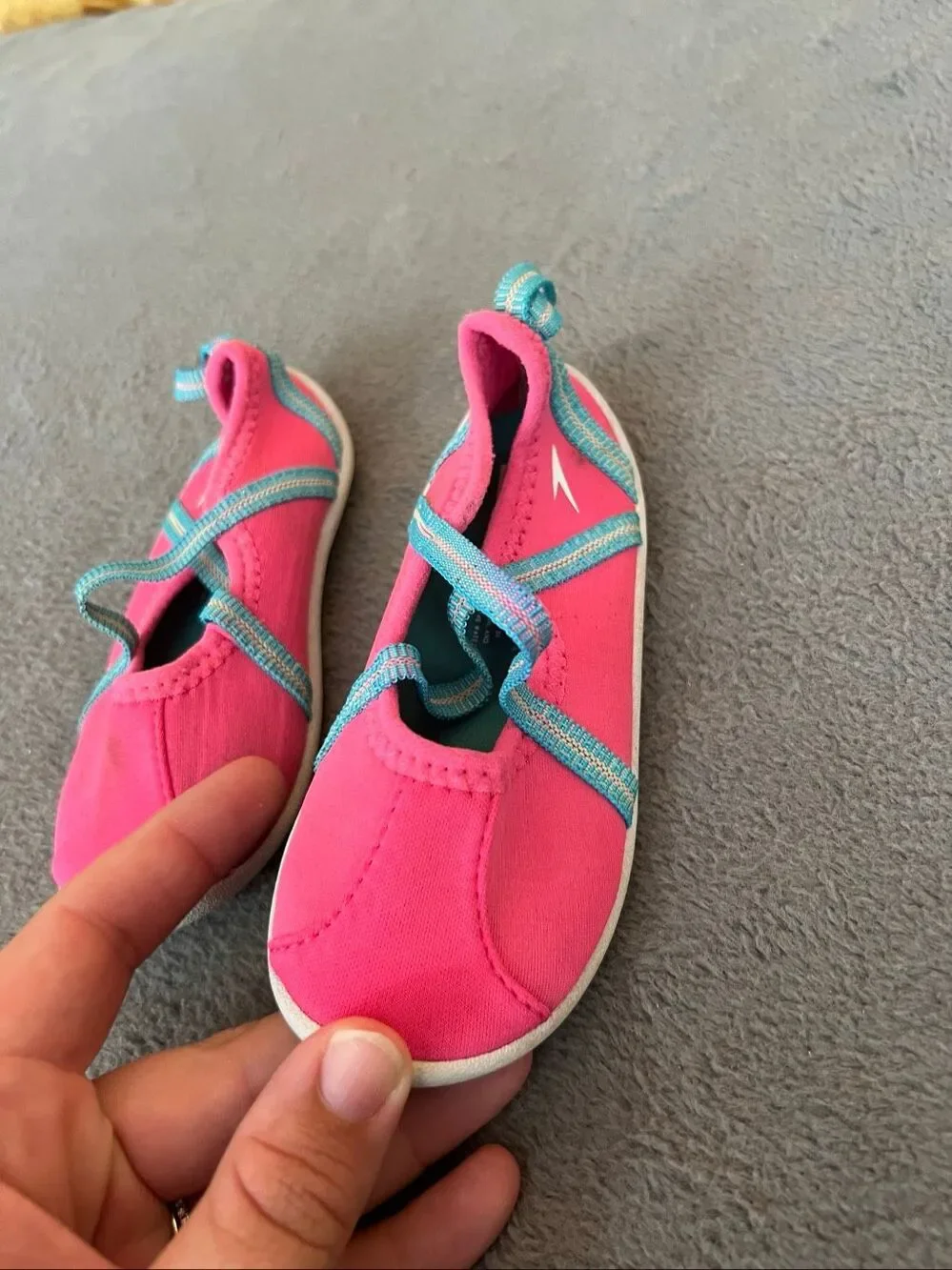 Speedo Pink Water Shoes Kids Size 7/8 Toddler